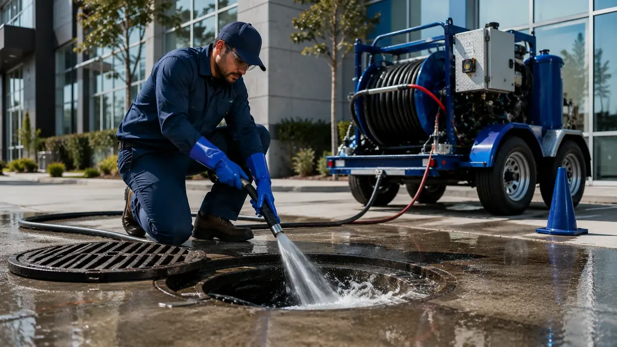Commercial Hydro Jet Drain Cleaning in Selma