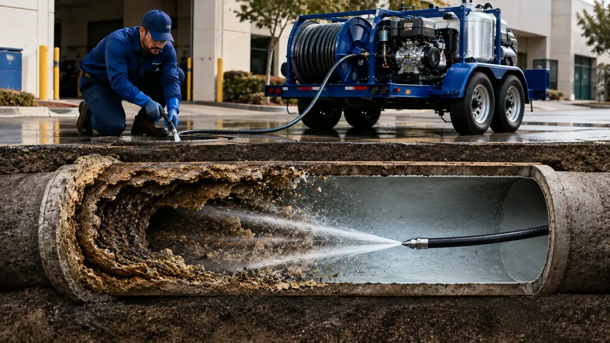 Sewer Pipe Descaling in Selma